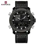 Naviforce 9236 Watch For Men - Black Gray