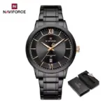 Naviforce 9254 Watch For Men - Black