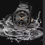 Naviforce 9254 Watch For Men - Black - Image 3