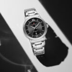 Naviforce 9254 Watch For Men - Silver Black - Image 3