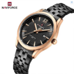 Naviforce 9255 Watch For Men - Black Rose