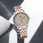 Naviforce 9255 Watch For Men - Silver Rose Gray - Image 3