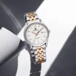 Naviforce 9255 Watch For Men - Silver Rose - Image 2