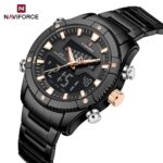 Naviforce 9259 Watch  For Men - Black - Image 4