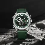 Naviforce 9261 Watch For Men-Green - Image 2