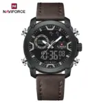 Naviforce 9261 Watch For Men- Brown - Image 4