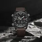 Naviforce 9261 Watch For Men- Brown - Image 2