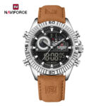 Naviforce 9262 Belt watch for men-Brown