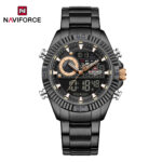 Naviforce 9262 Chain watch for men CH-Black Rose