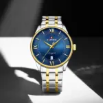 Naviforce 9262 Chain watch for men CH-Gold Blue - Image 4