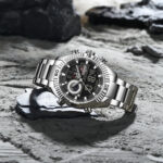Naviforce 9262 watch for men CH-Silver Black - Image 4