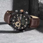 Naviforce 9262 Belt watch for men-Cofee - Image 4