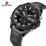 Naviforce 9262 Belt watch for men-Gray - Image 2