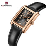 Naviforce 5074 watch for men-Black Rose - Image 4