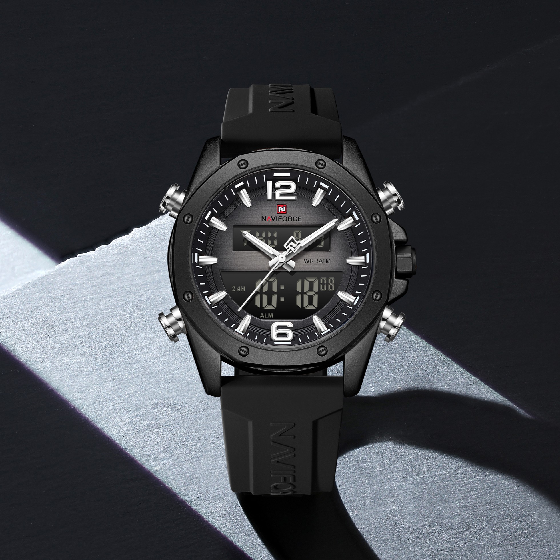 Naviforce-9264-watch-for-men-Black.jpg Naviforce 9264 watch for men-Black - Image 1