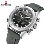 Naviforce 9264 watch for men-Gray - Image 5