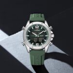 Naviforce 9264 watch for men-Green
