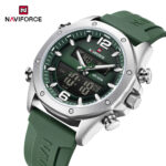 Naviforce 9264 watch for men-Green - Image 4