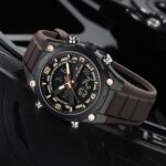 Naviforce 9265 Watch For Men - Brown - Image 3