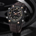 Naviforce 9265 Watch For Men - Brown