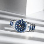 Naviforce 9266 Watch For Men-Silver Blue - Image 2
