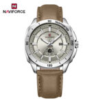 Naviforce 9269 Watch For Men-Brown Gray Lite - Image 2