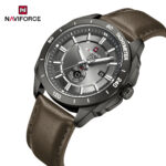 Naviforce 9269 Watch For Men-Brown Gray - Image 3