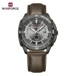 Naviforce 9269 Watch For Men-Brown Gray - Image 2