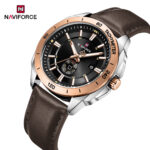 Naviforce 9269 Watch For Men-Dark Brown - Image 2
