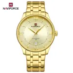 Naviforce 9272 Watch For Men - Gold - Image 3