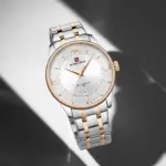 Naviforce 9272 Watch For Men - Silver Rose - Image 3