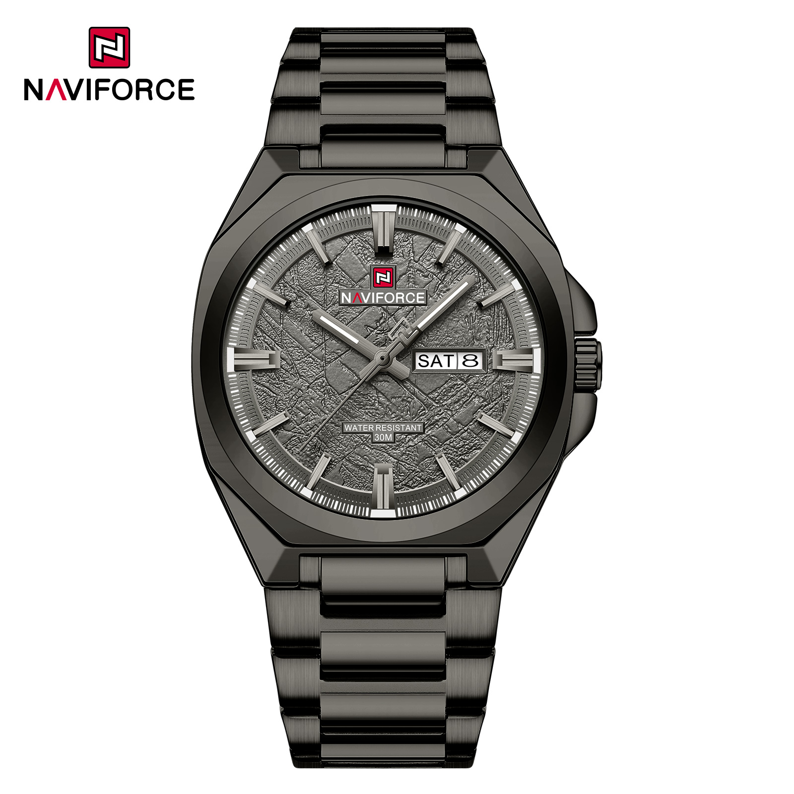 Naviforce-9273-watch-for-men-Black-Gray.jpg Naviforce 9273 watch for men-Black Gray - Image 1
