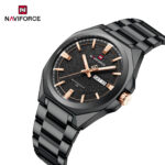 Naviforce 9273 watch for men-Black Rose - Image 2