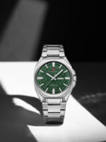 Naviforce 9273 watch for men-Silver Green - Image 3