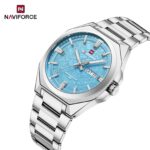 Naviforce 9273 watch for men-Sky Blue - Image 2