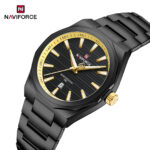 Naviforce 9274 Watch For Men - Black Gold - Image 2