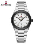 Naviforce 9274 Watch For Men - White Black - Image 3