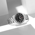 Naviforce 9282 Watch For Men-Silver Black - Image 3