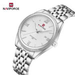 Naviforce 9282 Watch For Men - Silver - Image 2