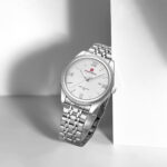 Naviforce 9282 Watch For Men - Silver - Image 3