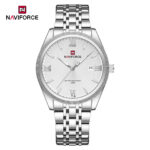 Naviforce 9282 Watch For Men - Silver