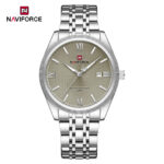 Naviforce 9282 Watch For Men-Silver Gray
