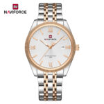 Naviforce 9282 Watch For Men - Silver Rose - Image 4