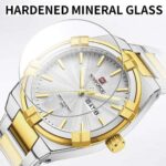 Naviforce 9218 Watch For Men - Gold White - Image 3