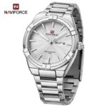 Naviforce 9218 Watch For Men-White - Image 3