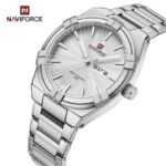 Naviforce 9218 Watch For Men-White - Image 2