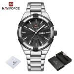 Naviforce 9218 Watch For Men-Black