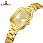 Naviforce 5075 Watch For Women-Golden - Image 2