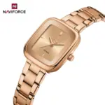 Naviforce 5075 Watch For Women-Rose Gold - Image 2