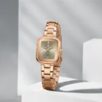 Naviforce 5075 Watch For Women-Rose Gold and Gray - Image 3